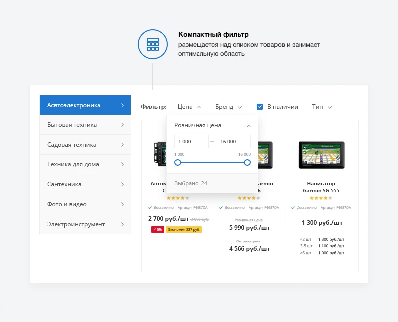 Компактный фильтр