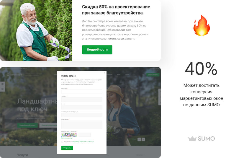 Маркетинговые окна